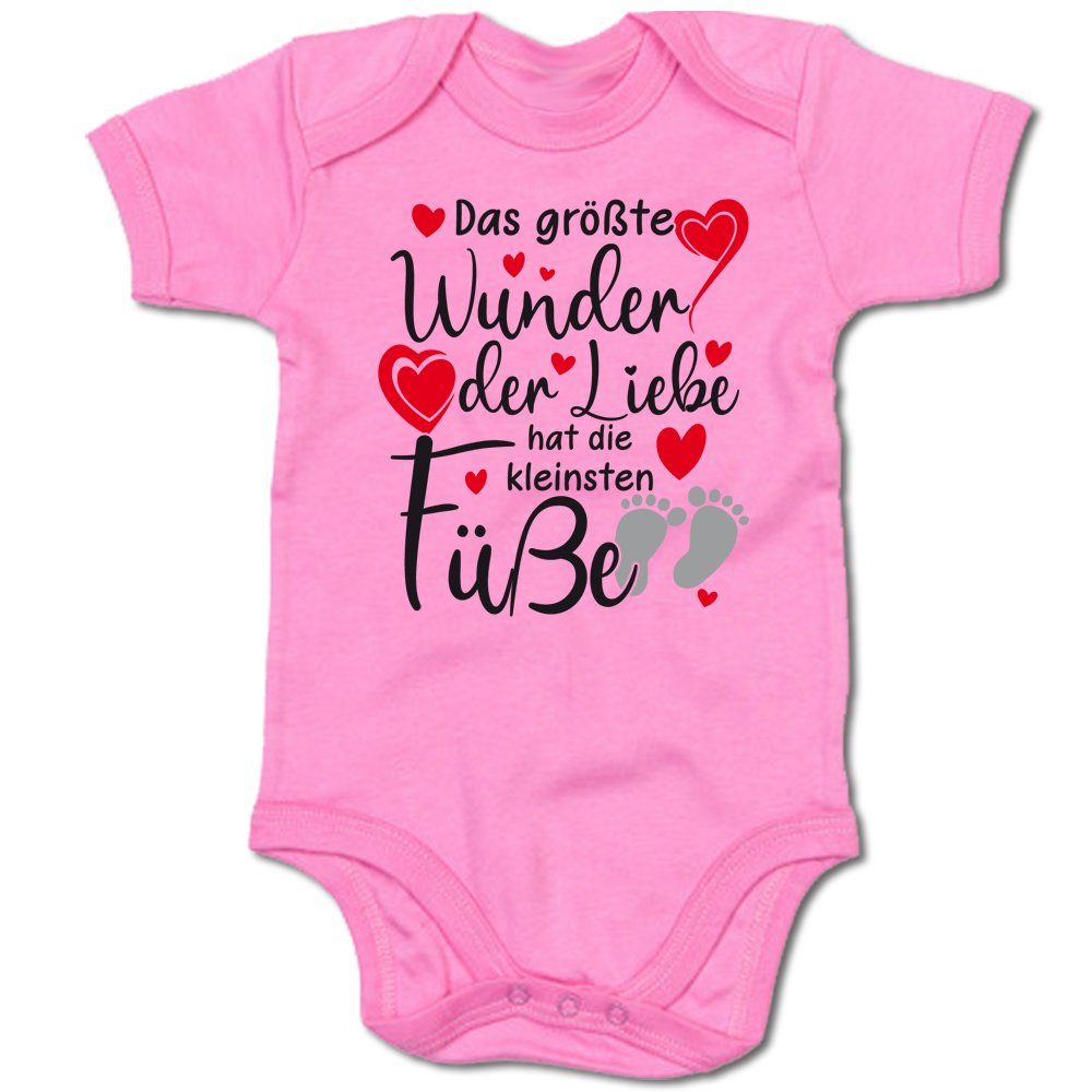Ggraphics Kurzarmbody Das größte Wunder der Liebe hat die kleinsten