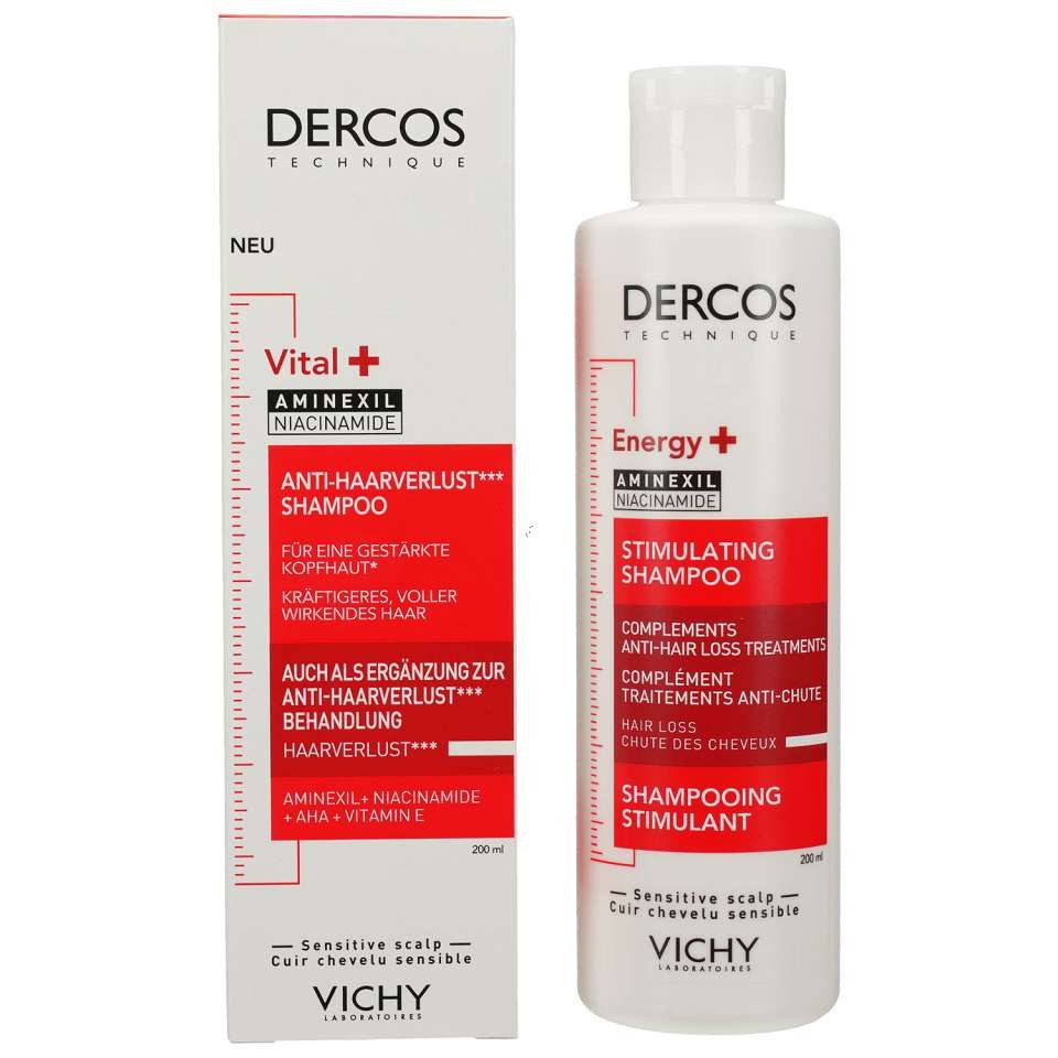 Vichy Haarshampoo DERCOS Vital-Shampoo m.Aminexil 200ml PZN 06887576