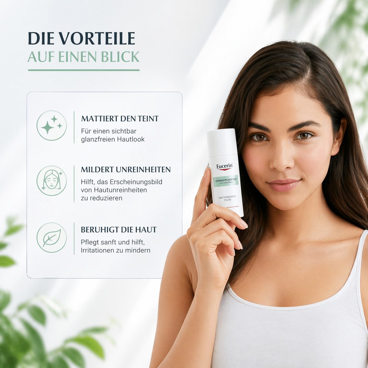 Eucerin Augencreme Eucerin EFC IS Purifyer Oil Control Mattierendes Fluid 50 ml