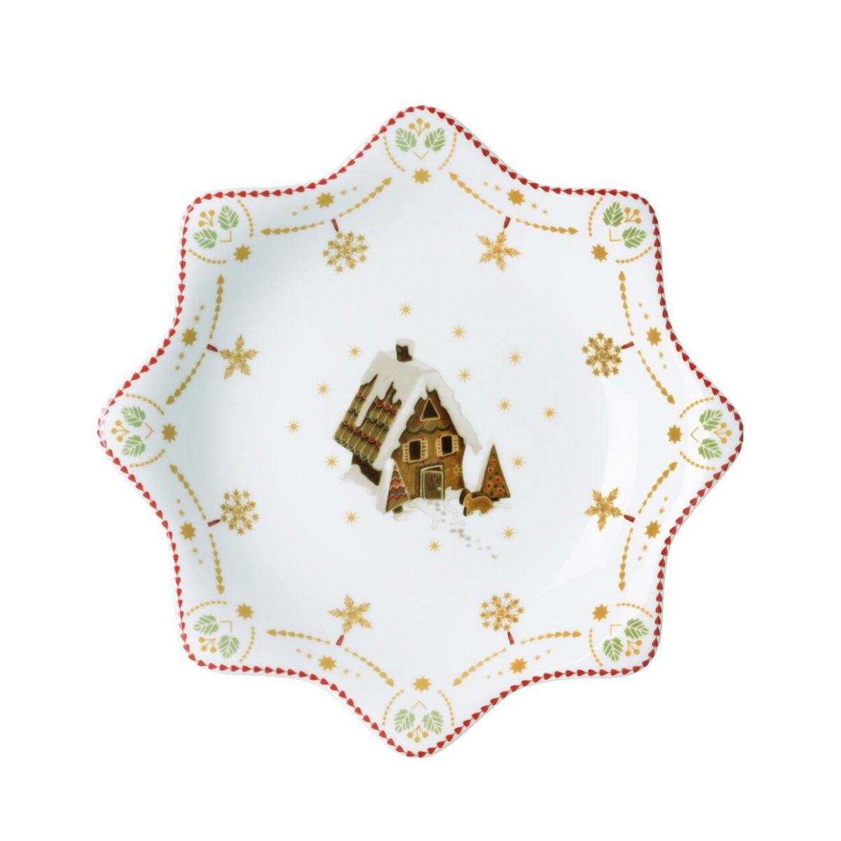 Hutschenreuther Schale Christmas Love Weihnachtsdekoration, Porzellan, 25 cm