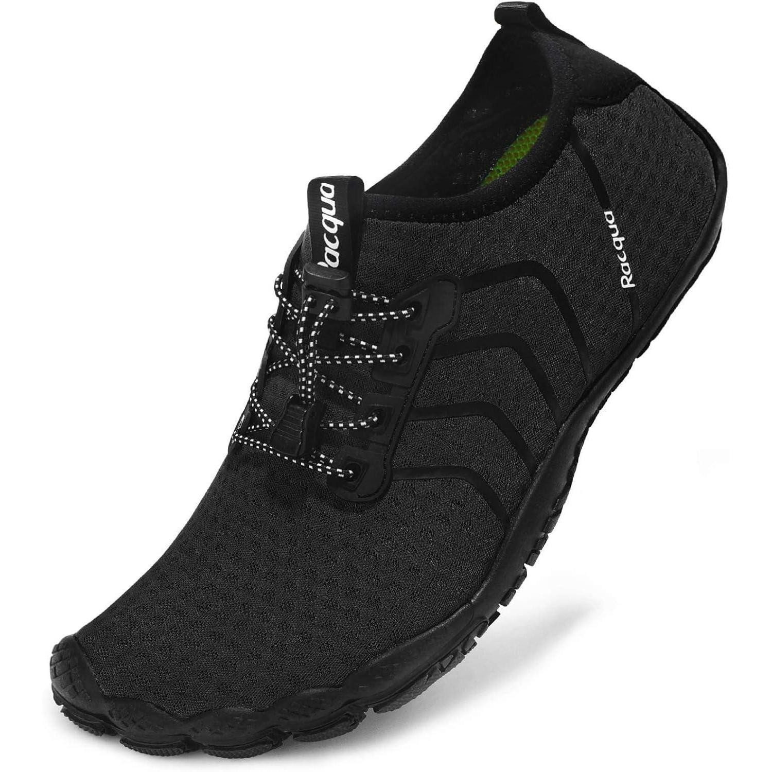 LuxusKollektion Wasserschuhe Herren Damen Barfuß Mesh Composite 43 EU Wz111eu Black Wasserschuh