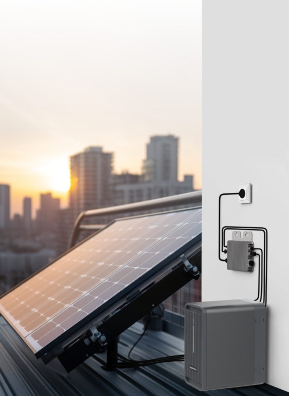 Marstek Solaranlage Marstek B2500-D – 2.24 kW All in one Solarspeicher 2240Wh, (1-St), IP65 – Bild 5 von 5