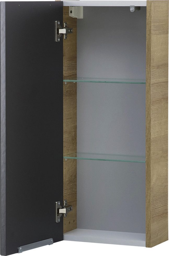 PELIPAL Midischrank Pelipal Badschrank Münster Riviera Eiche Dekor