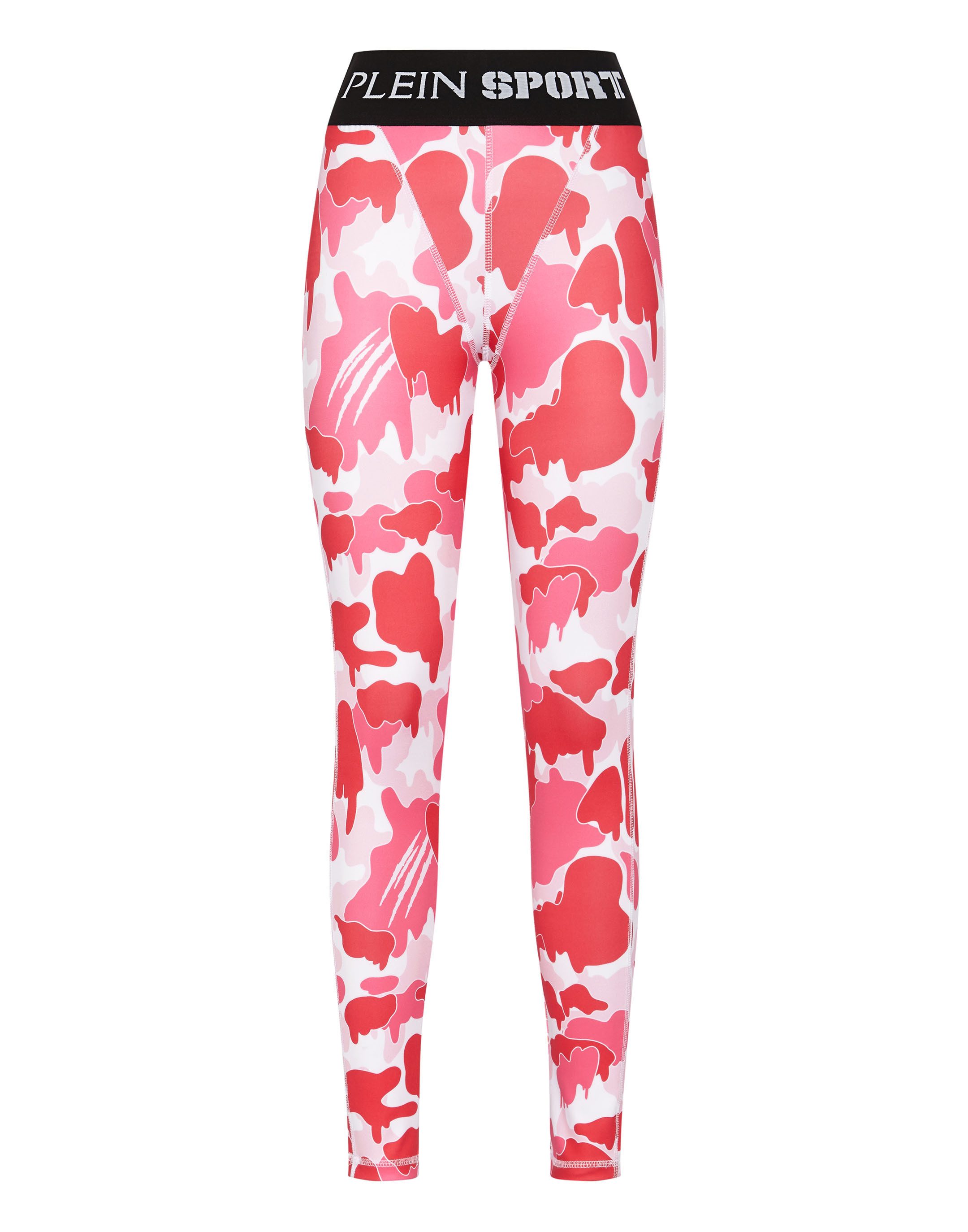 PLEIN SPORT Leggings Camouflage