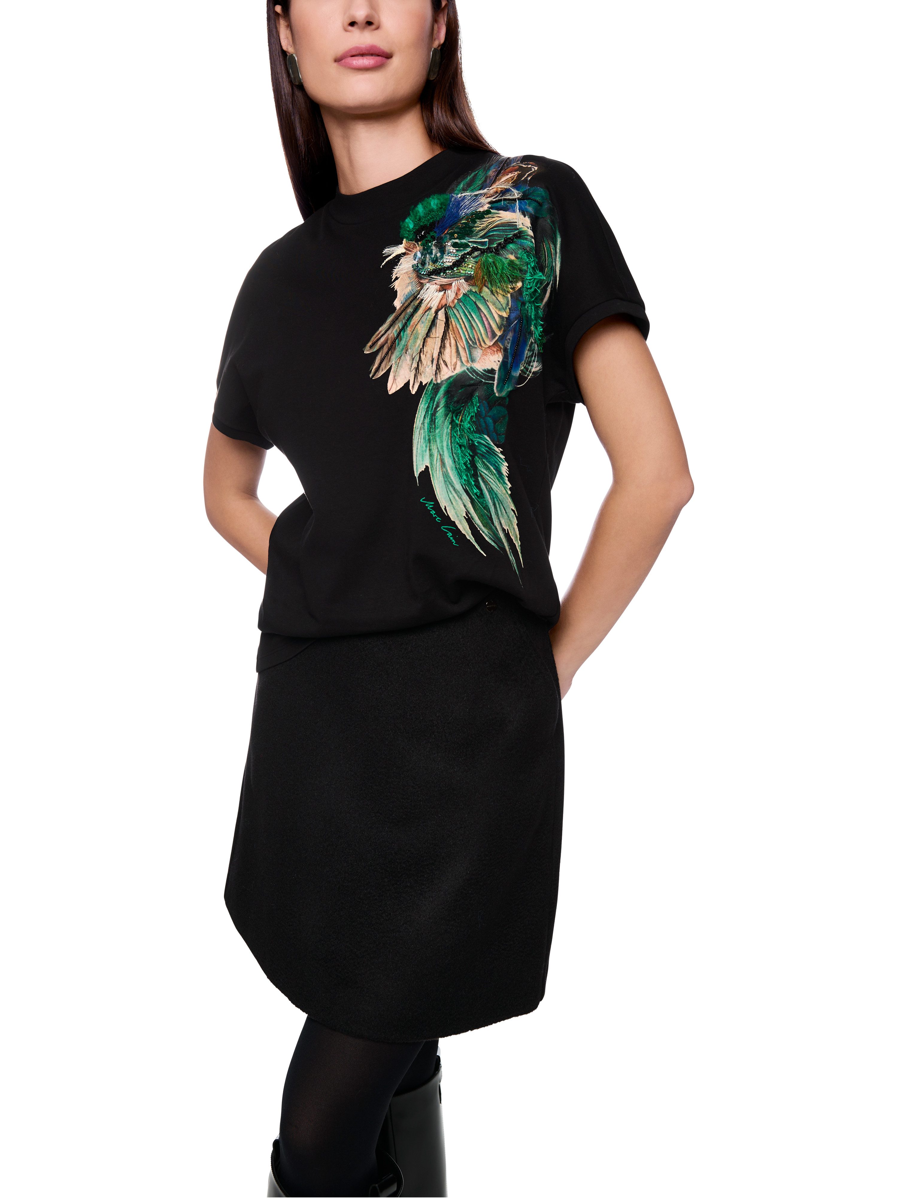 Marc Cain T-Shirt Mystic Plumage Premium günstig online kaufen