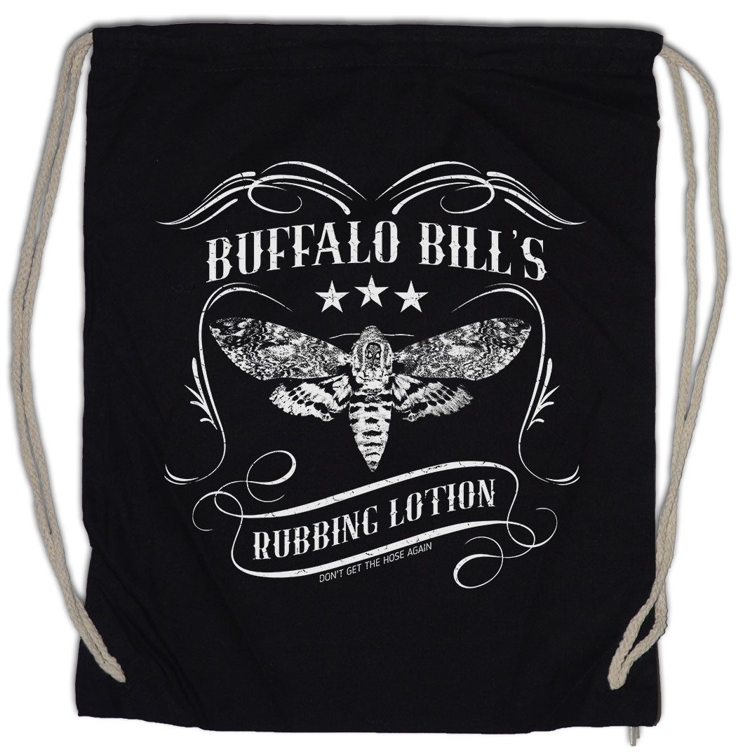 Urban Backwoods Turnbeutel Buffalo Bill's Rubbing Lotion Turnbeutel Schweigen Silence Der Das (1-tlg), Lambs Hannibal Lämmer The