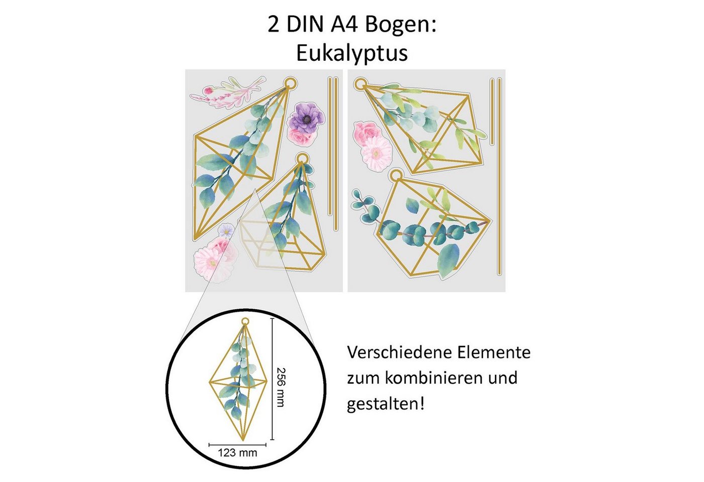 Thumbnail - younikat Aufkleber Selbstklebende Fensterbilder