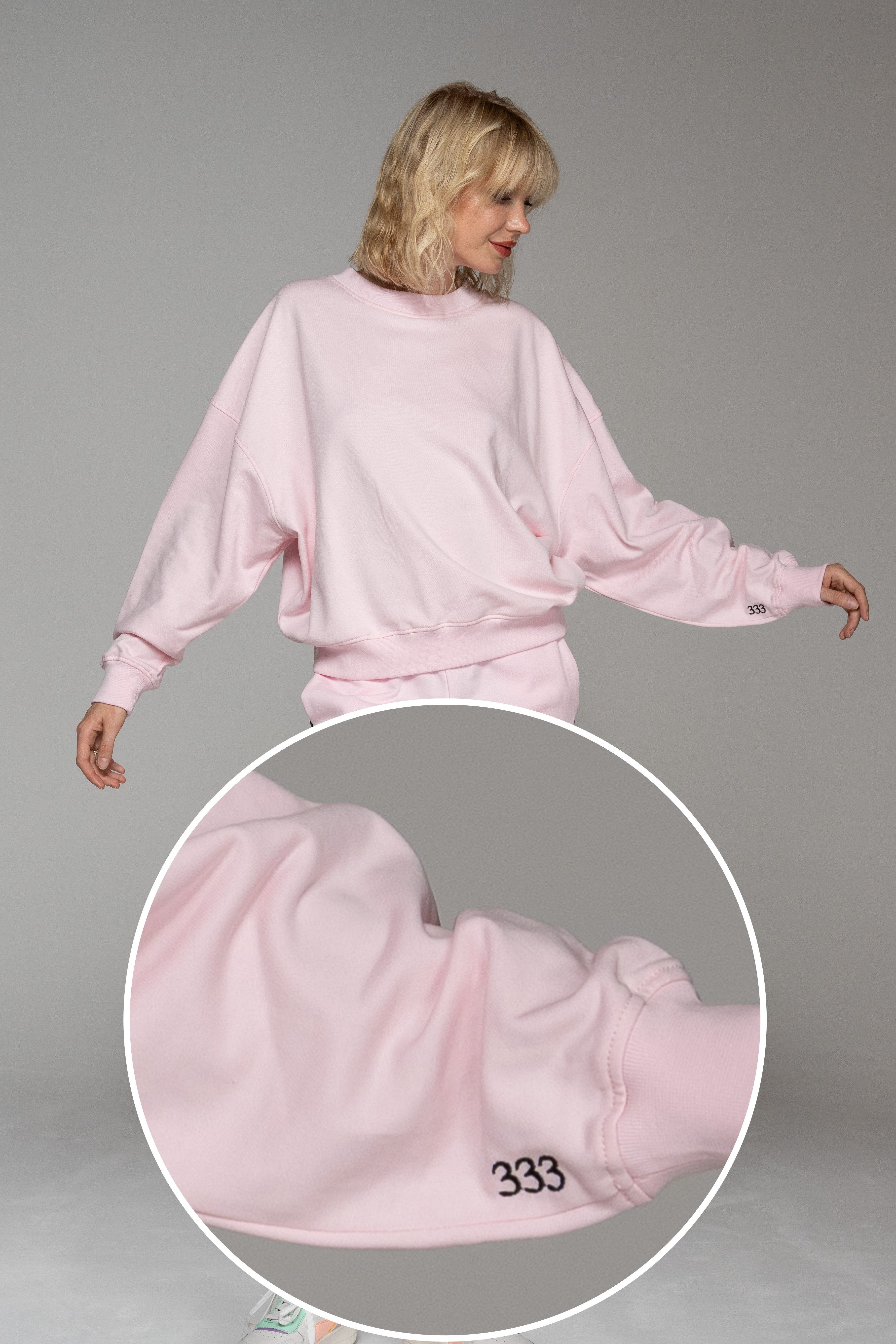 ILAY Lit Longsweatshirt Holy Sweater Baby Rosa