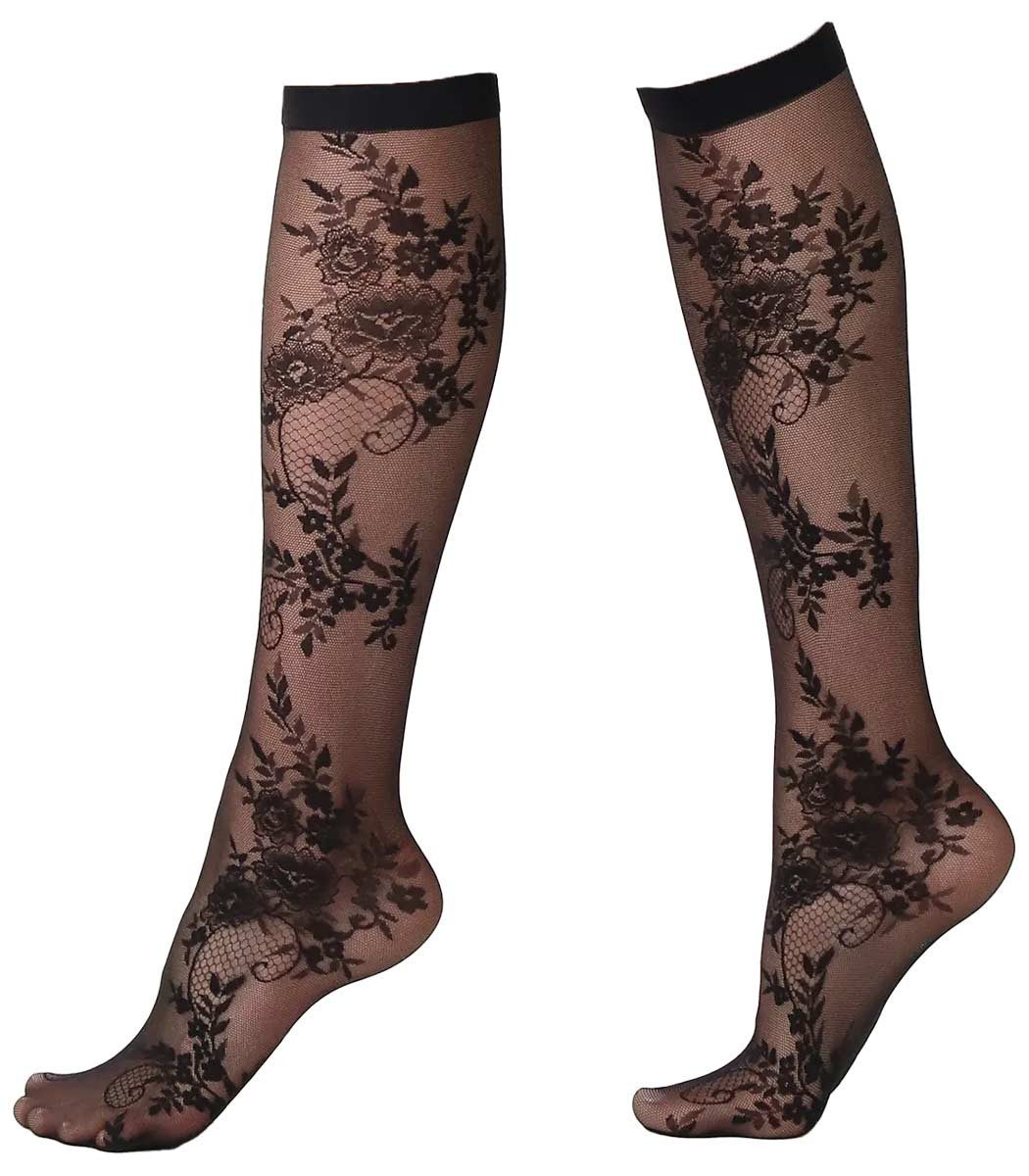 Oroblú Kniestrümpfe LACELIKE (Packung, 1-Paar, 1 Paar) verführerisch günstig online kaufen