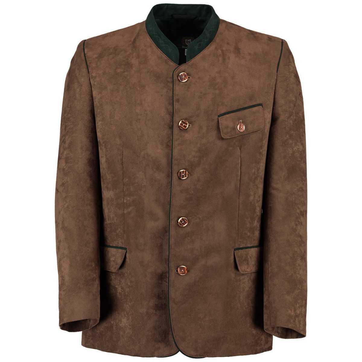 OS Trachten Trachtenjanker Trachtenjanker mittelbraun Trachtenjacke günstig online kaufen