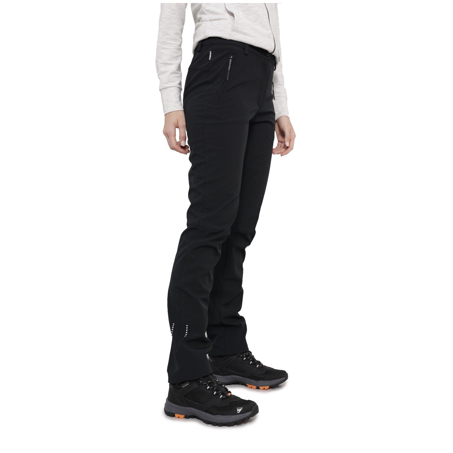 Icepeak Outdoorhose Softshellhose / Winterhose mit Fleecefutter Argonia (0-tlg)