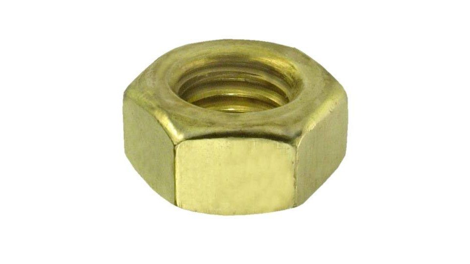 Sechskantmutter connex Sechskantmutter M8 Messing - 10 Stück