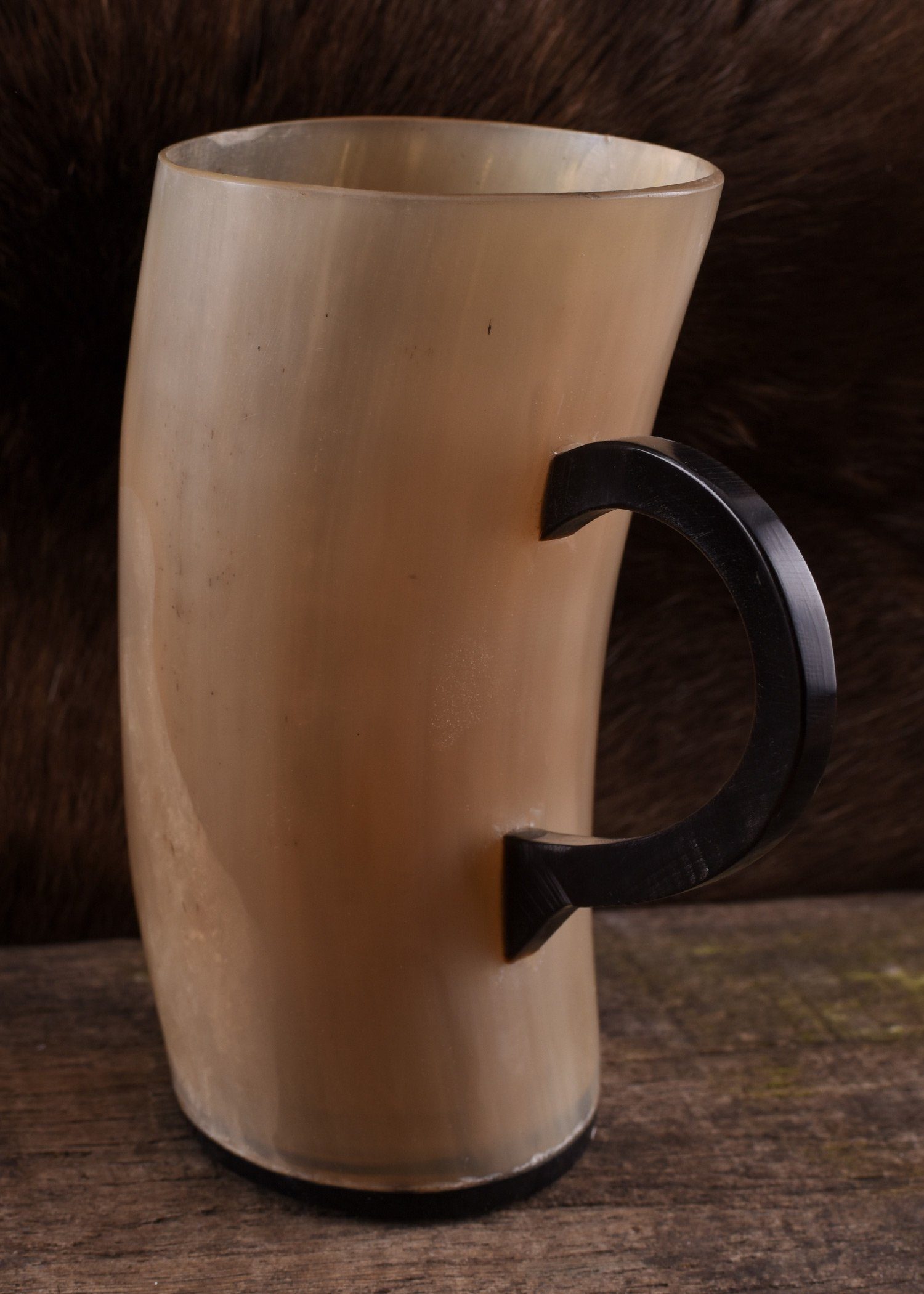 Battle Merchant Bierkrug Trinkbecher / Bierkrug aus Horn
