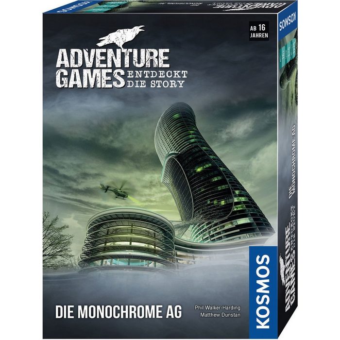 Kosmos Spiel Gesellschaftsspiel Adventure Games - Die Monochrome AG Made in Germany