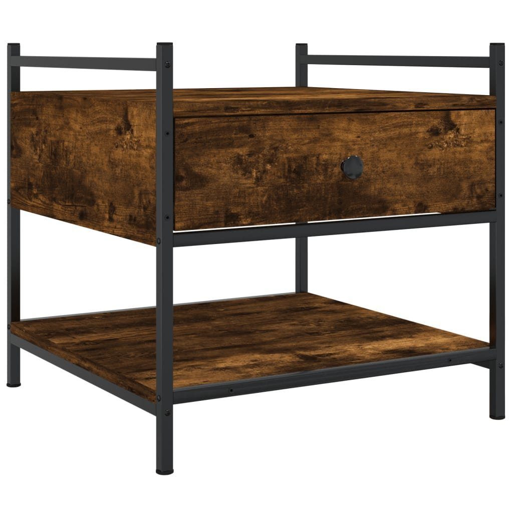 vidaXL Couchtisch Couchtisch Räuchereiche 50x50x50 cm günstig online kaufen