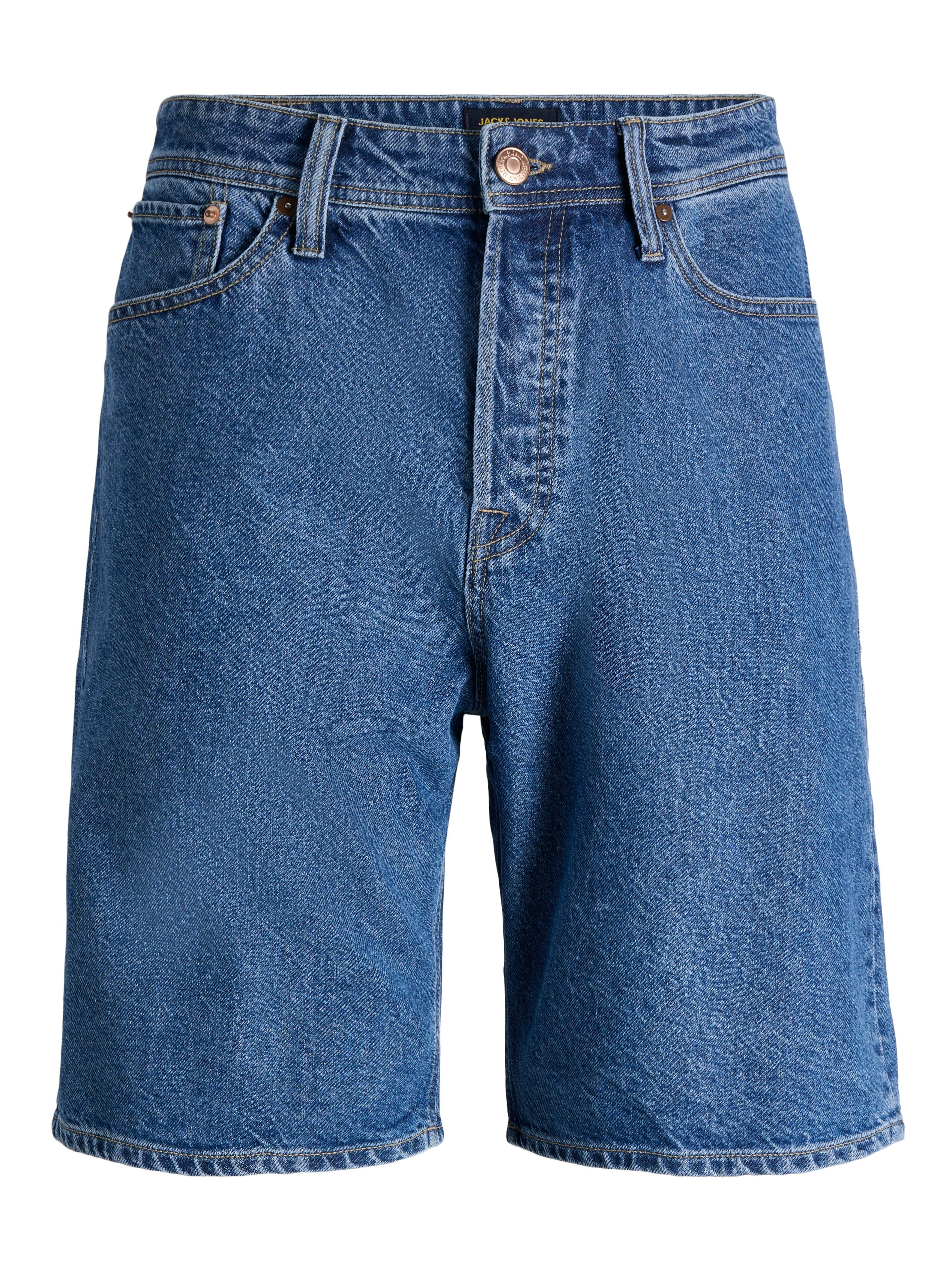 Jack & Jones Jeansshorts JJIALEX JJORIGINAL SHORT Baumwolle, high waist, baggy fit
