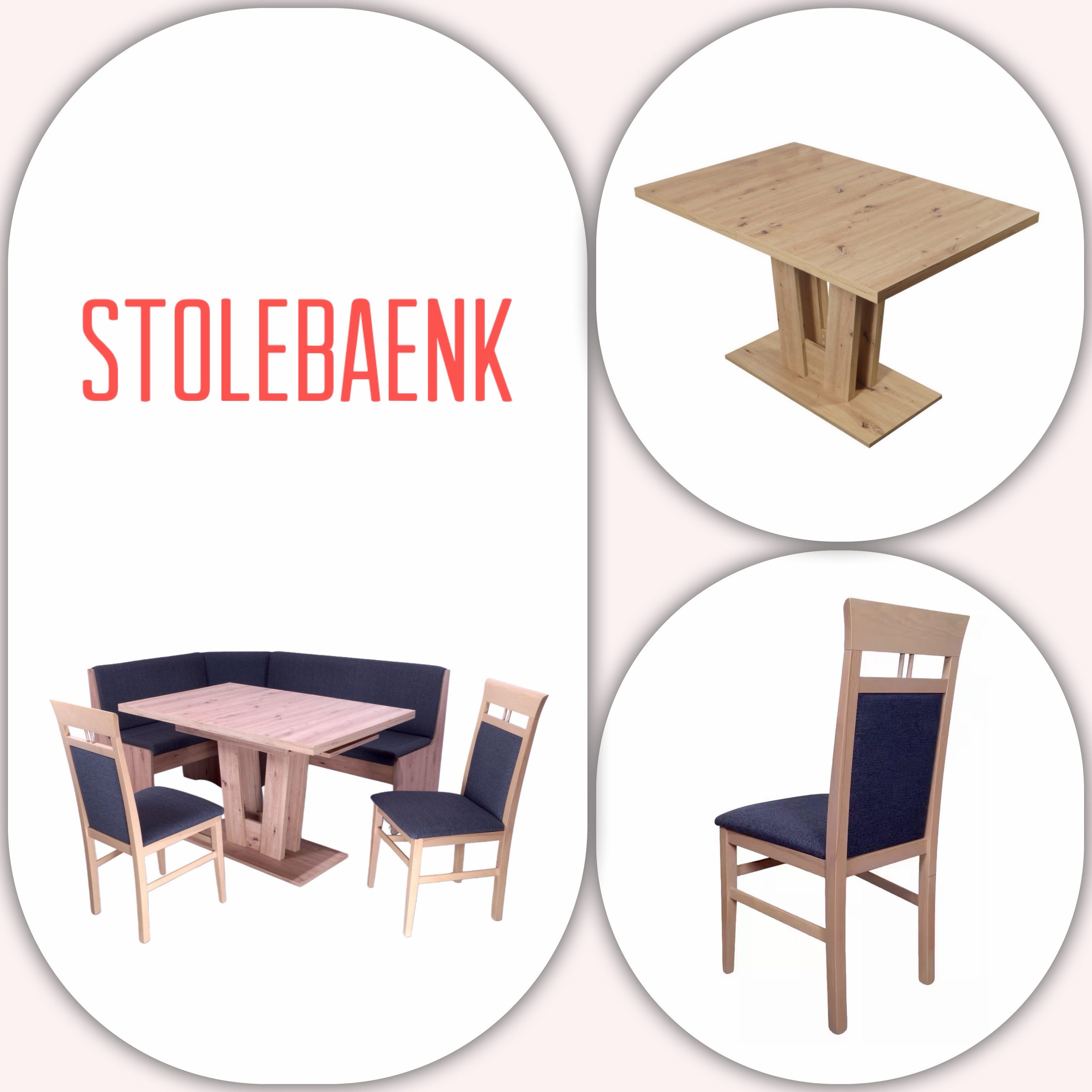 Stolebaenk Eckbankgruppe Leipzig VE/VAIBAR