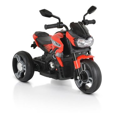 Moni Elektro-Kindermotorrad Kinder Elektromotorrad Colombo, Belastbarkeit 25 kg, Scheinwerfer, zwei Motoren, MP3, bis 7 km/h