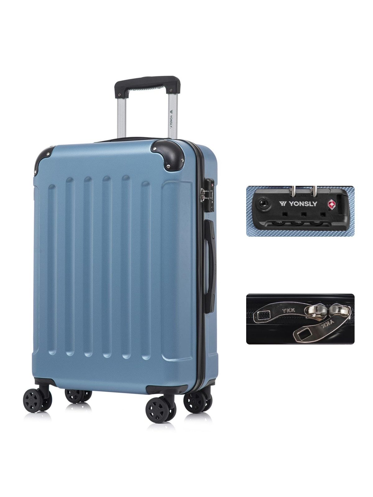 Hartschalen-Trolley Premium Hartschalen-Reisekoffer Trolley Kabinenkoffer