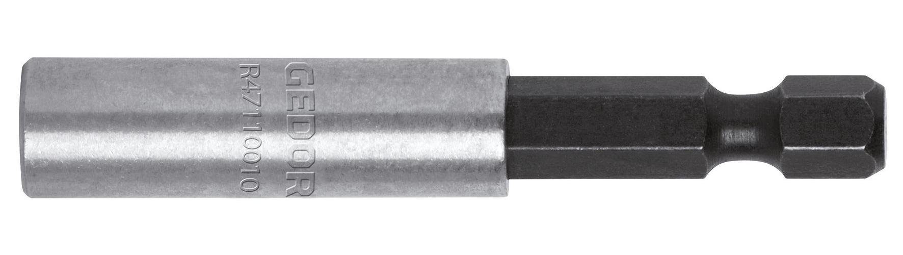 Gedore Red Ratschenringschlüssel R47110014 Bithalter 1/4 6-kant x 1/4 6-kant magnetisch 75 mm