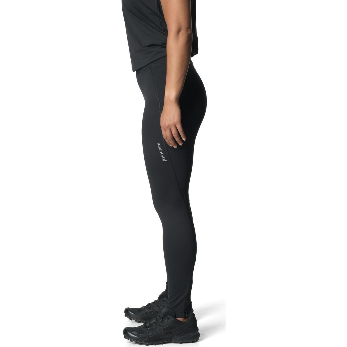 Houdini Lauftights W's Pace Trail Tights Weiche, dehnbare und bequeme Damen-Tights für Aktivitäten mit hohem