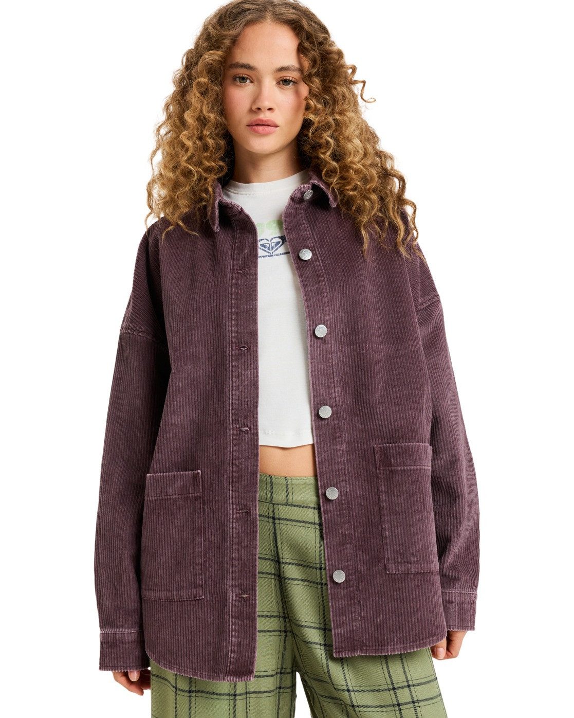 Roxy Hemdjacke Kick Back Washed Cord