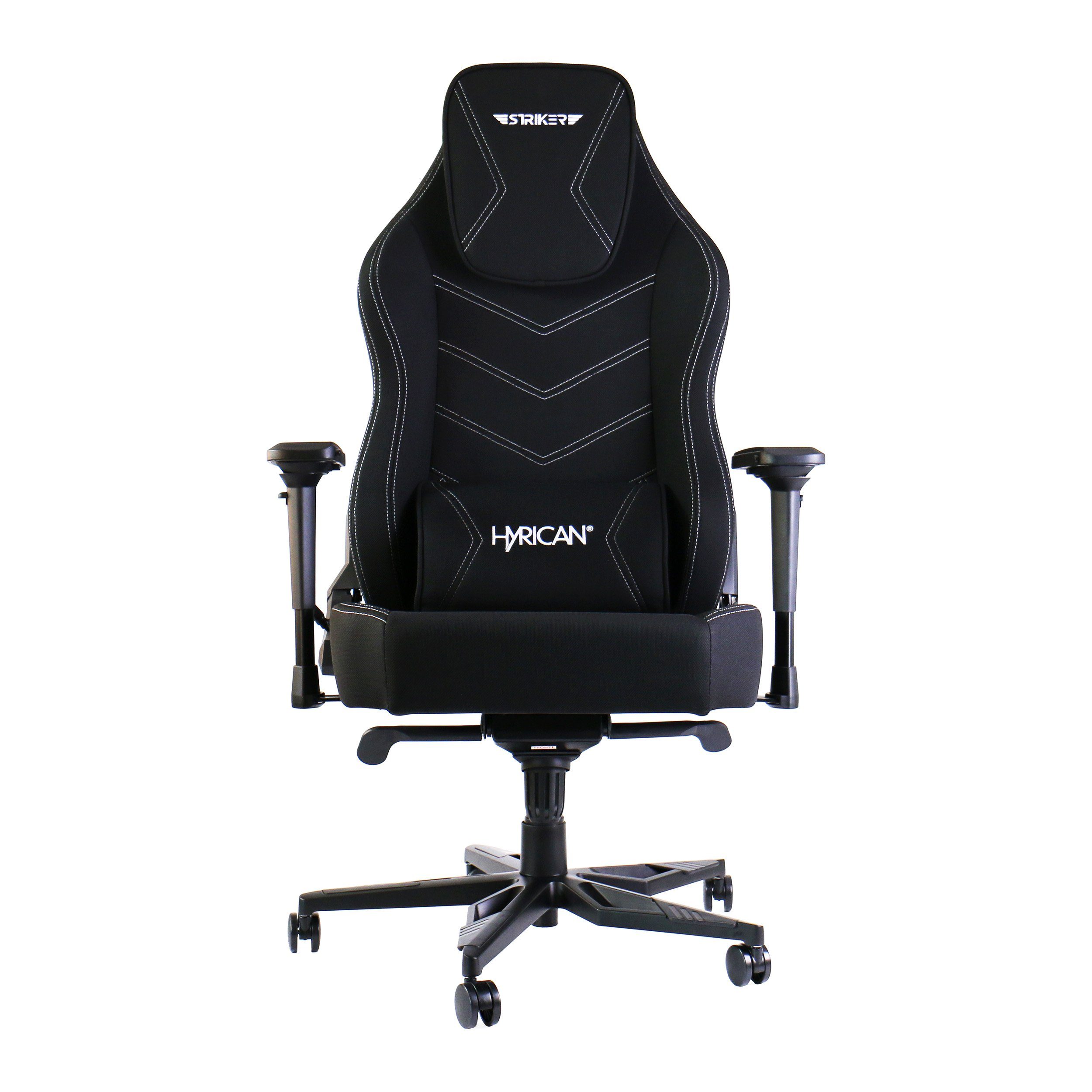 Hyrican Gaming-Stuhl Striker "Runner" ergonomischer Gamingstuhl, Schreibtischstuhl (Set), inklusive Bodenschutzmatte 1100x1100x2mm