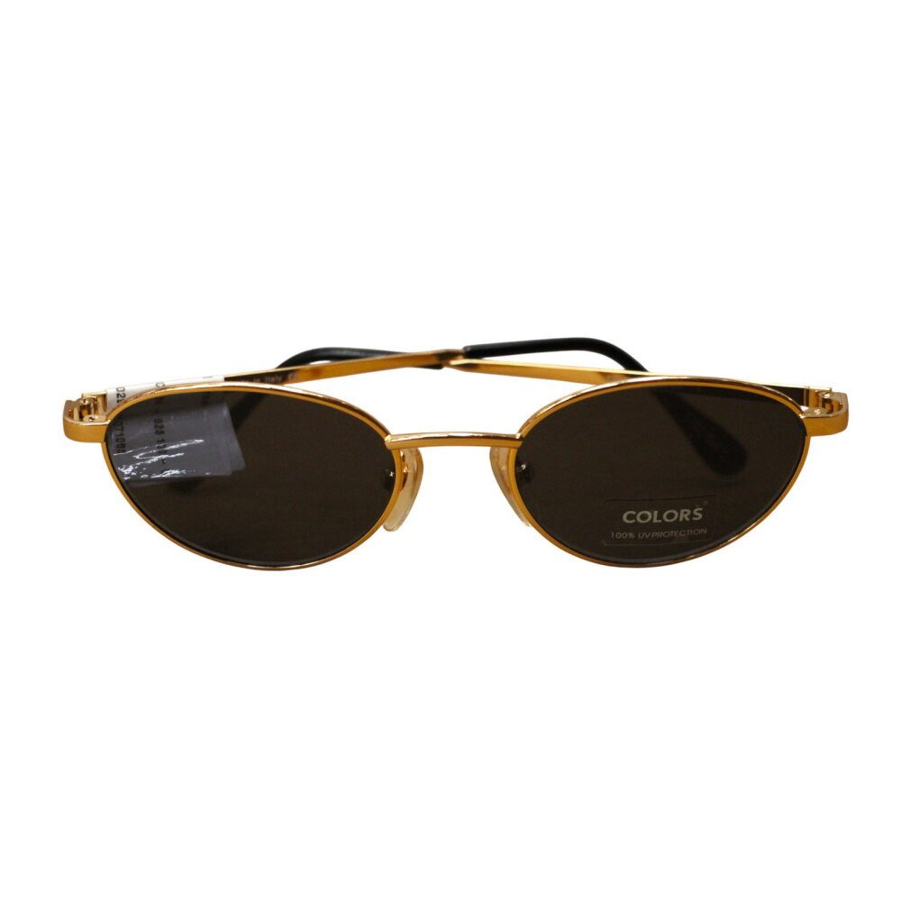 United Colors of Benetton Sonnenbrille Vereinigte Farben der Sonnenbrille Gold Cat`s Eye Unisex