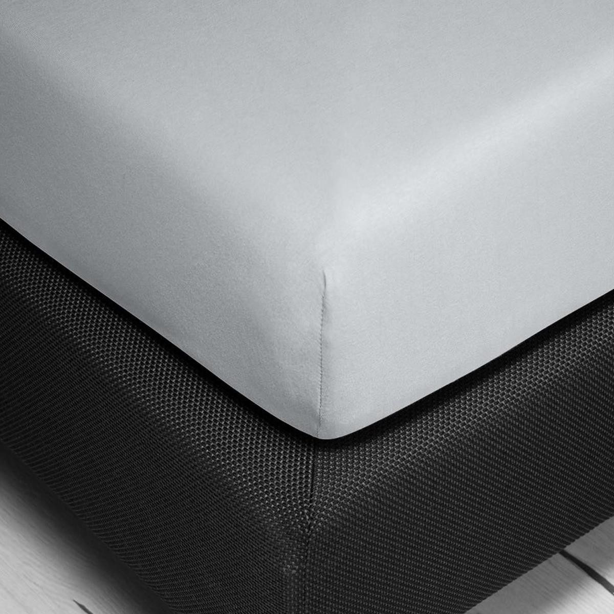 Irisette Spannbettlaken Irisette Mako Jersey Spannbetttuch Spannlaken Jupiter 180x200 200x200, Jersey, Gummizug: rundum, (1 Stück), Für Matratzen bis 25cm Höhe