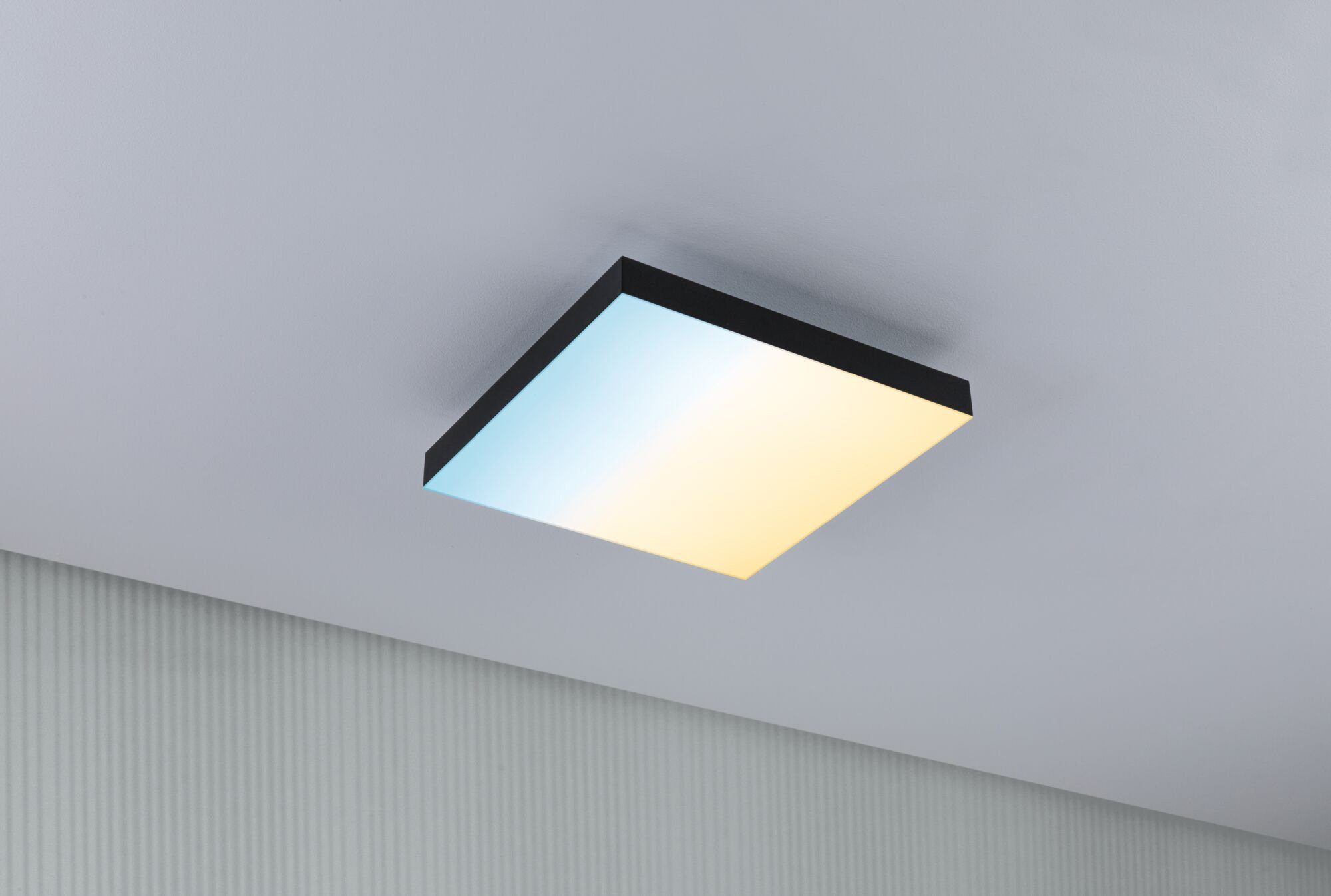 Paulmann LED LED Tageslichtweiß Rainbow, Velora fest Panel integriert