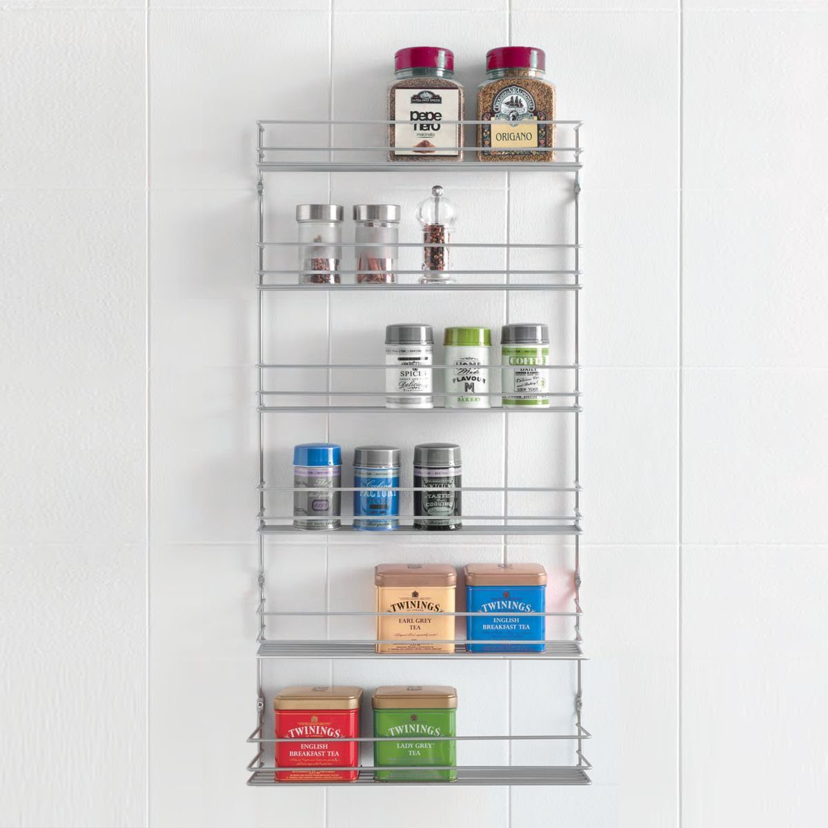 Gravidus Gewürzregal 6 Etagen Gewürzregal Regal Ablage günstig online kaufen