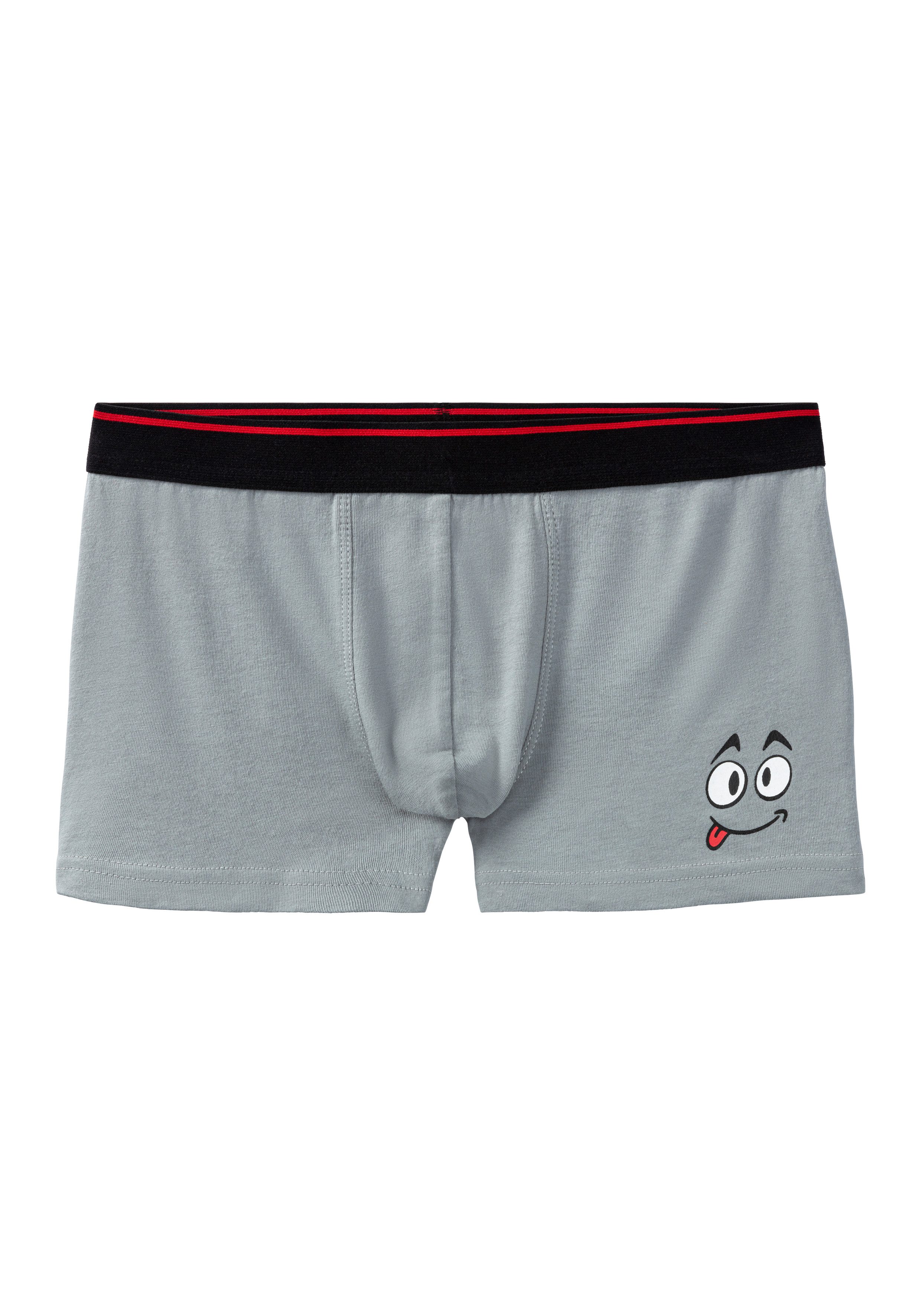 AUTHENTIC LE JOGGER Boxer Boxershorts für Jungen (Packung, 3-St) mit witzigem Print