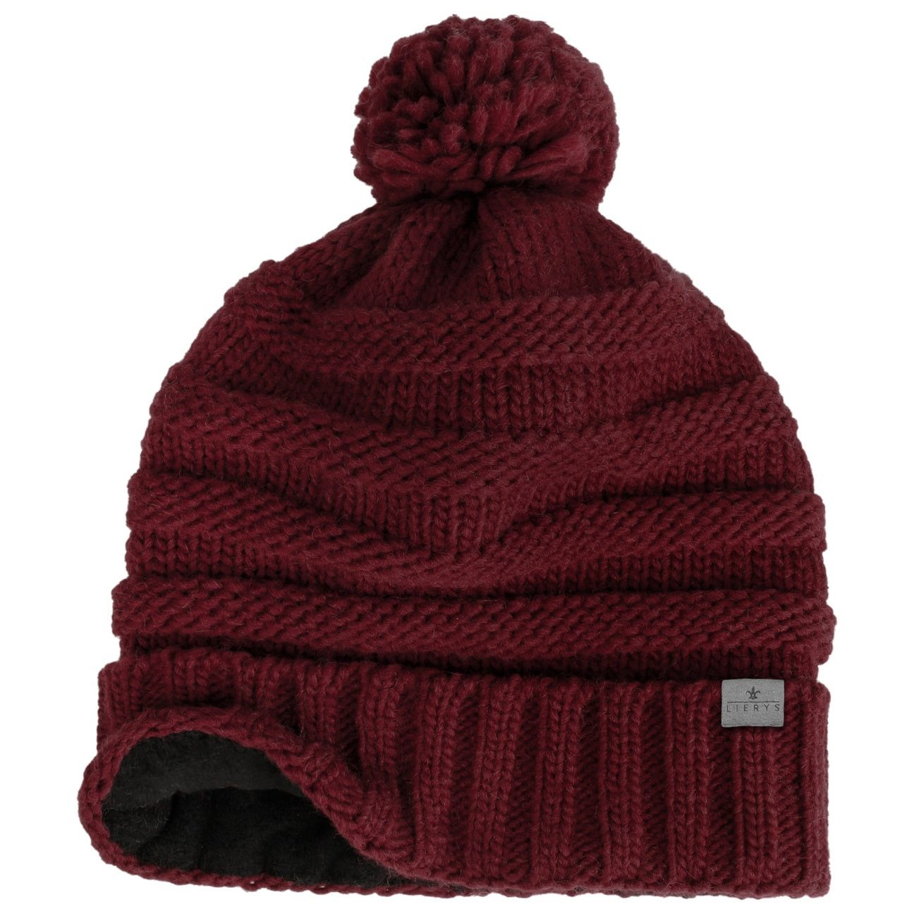 Lierys Bommelmütze (1-St) Beanie mit Umschlag, günstig online kaufen