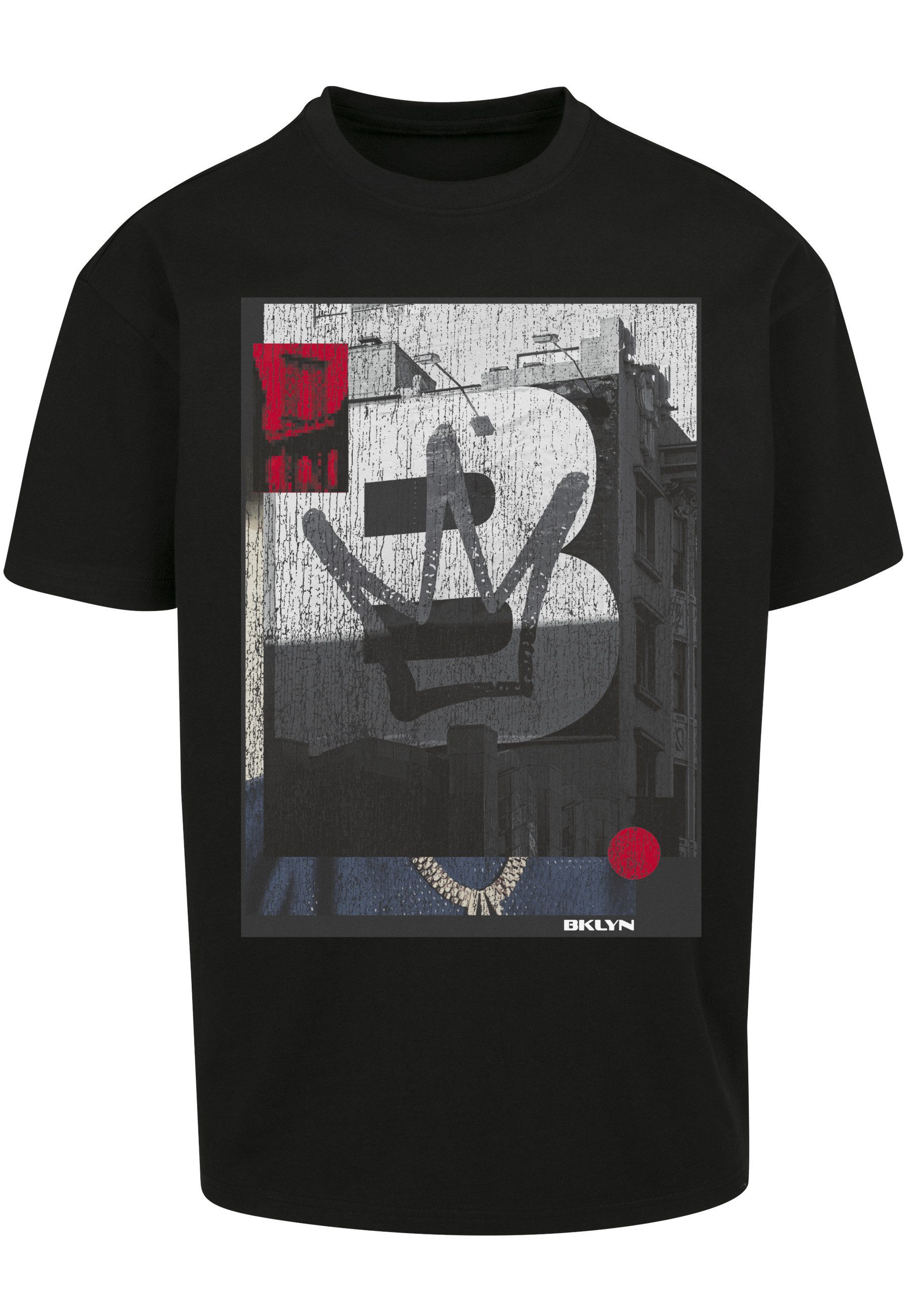 T-Shirt Upscale by Mister Tee Herren BRKLYN House Oversize Tee