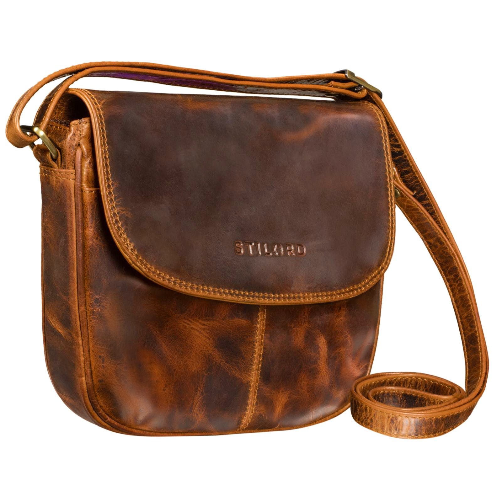 STILORD Handtasche "Cleo" Damentasche Echtleder