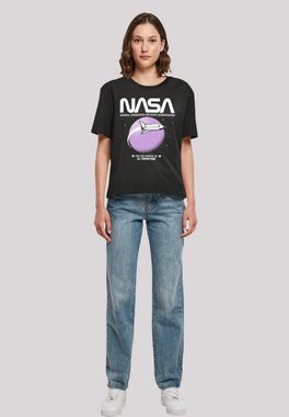 F4NT4STIC T-Shirt NASA Shuttle Orbit Print