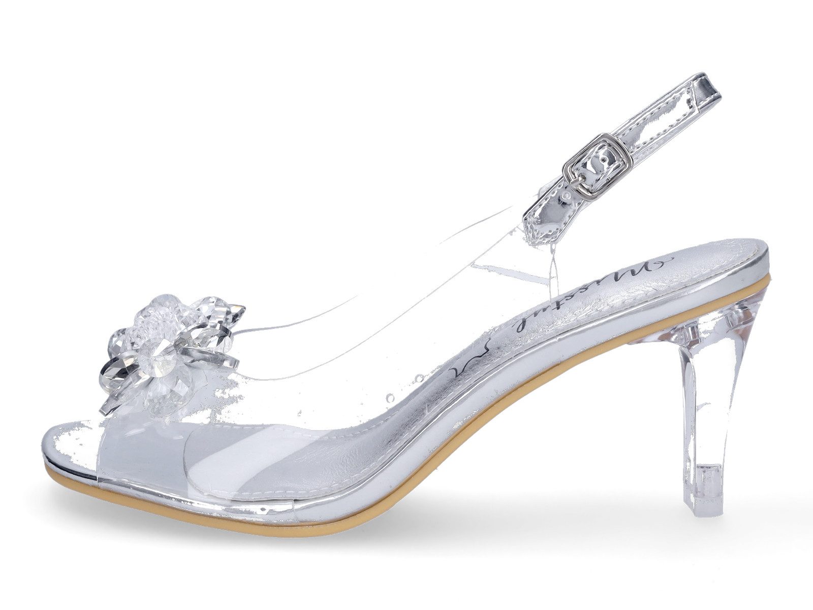 LAURA VITA Laura Vita Damen Sandalette silber Sandale