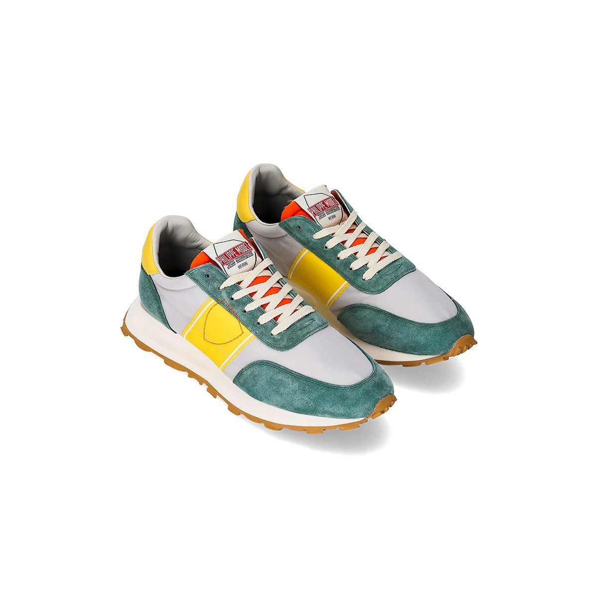 PHILIPPE MODEL Philippe Model TOUR LOW, Sneaker, Grün kombiniert, Herren Sneaker