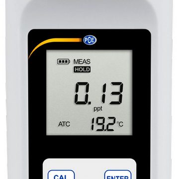 PCE Instruments Feuchtigkeitsmesser Leitfähigkeitstester Salzmessgerät Testgerät Leitfähigkeit