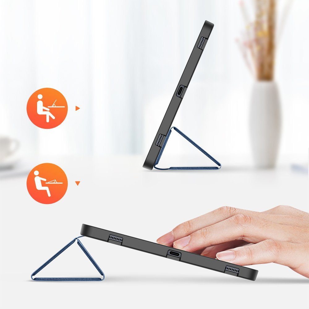 Dux Ducis Tablet-Hülle Buch Tasche Hartschale mit Smart Sleep Standfunktion kompatibel mit SA
