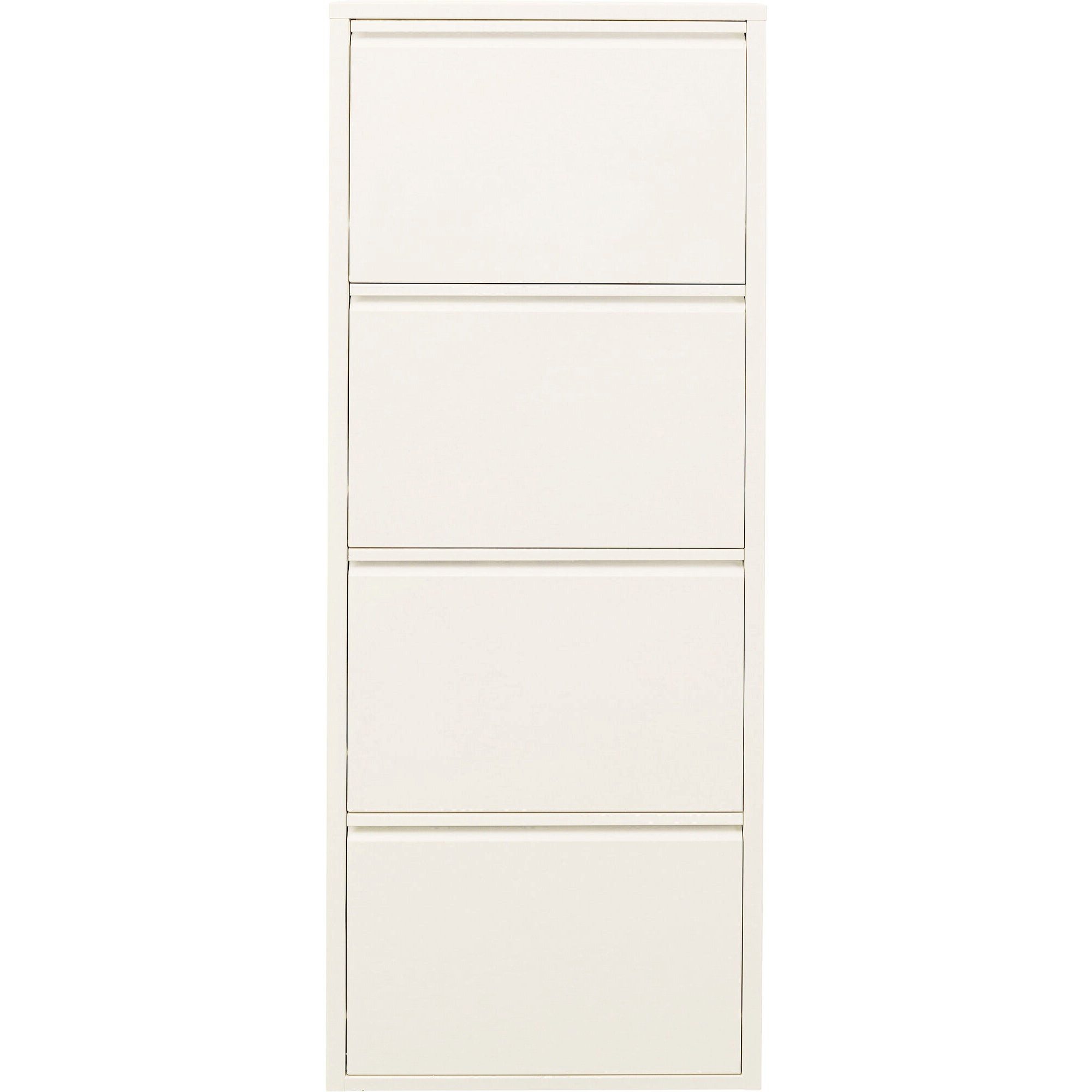 Kare Design Schuhschrank Caruso schmaler Schuhkipper mit 4 Klappen