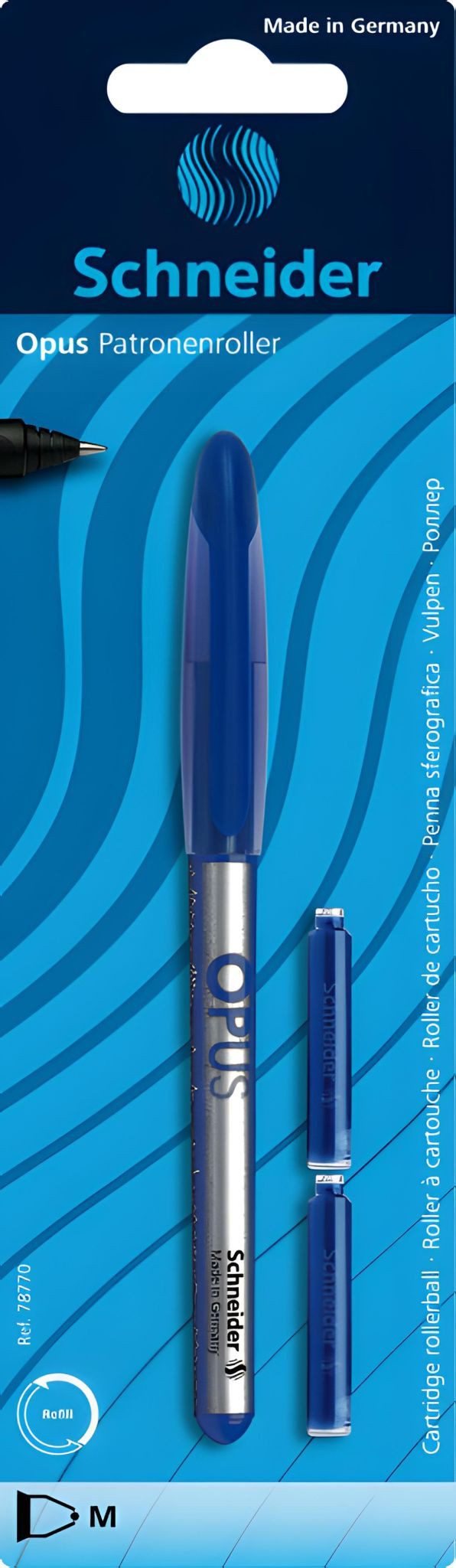 SCHNEIDER Tintenroller Schneider Tintenroller Opus sort. + 2 TP Blister 1 Stück