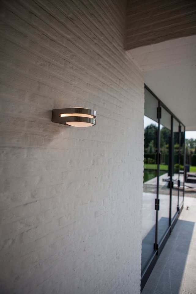 LUTEC LED Außen-Wandleuchte FANCY, LED fest integriert, Warmweiß
