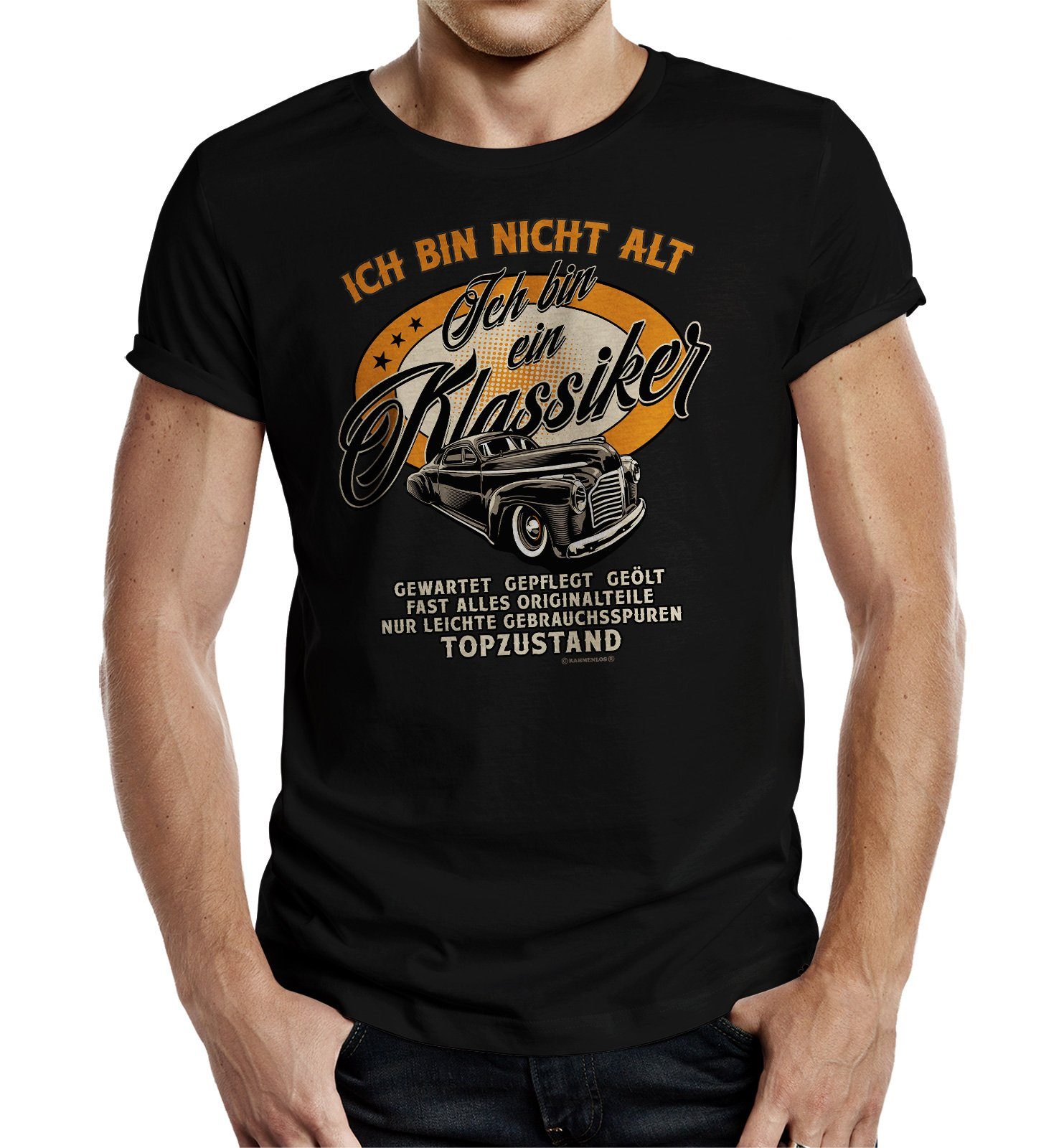RAHMENLOS® T-Shirt für den runden Geburtstag günstig online kaufen