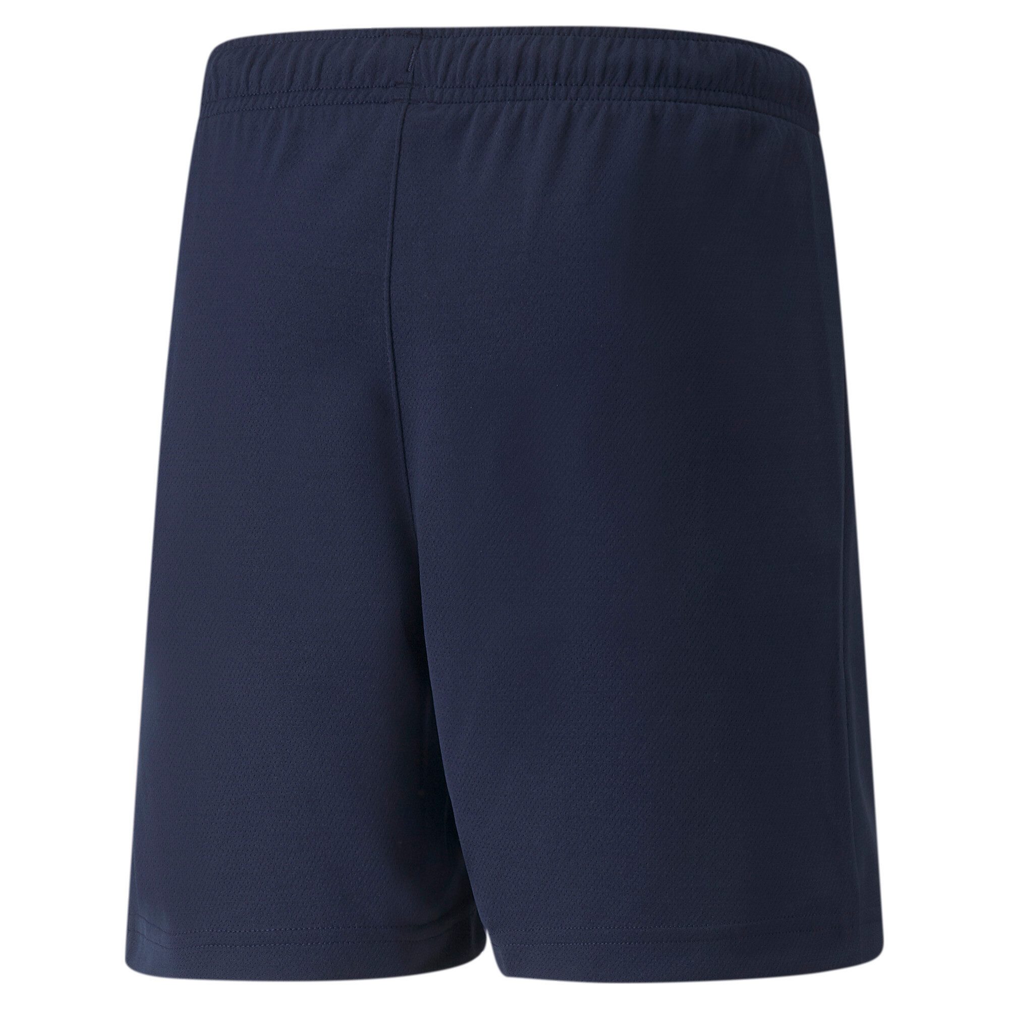 PUMA Trainingsshorts TEAMRISE SHORT JR aus Netzmaterial, mit DryCELL Technologie, kniefreier Schnitt – Bild 5 von 5