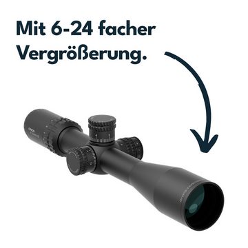 Vector Optics Vector Optics SCOL-63 Orion Pro Max 6-24x50 HD SFP Zielfernrohr (Ideal für Jagd, Sport und Airsoft)