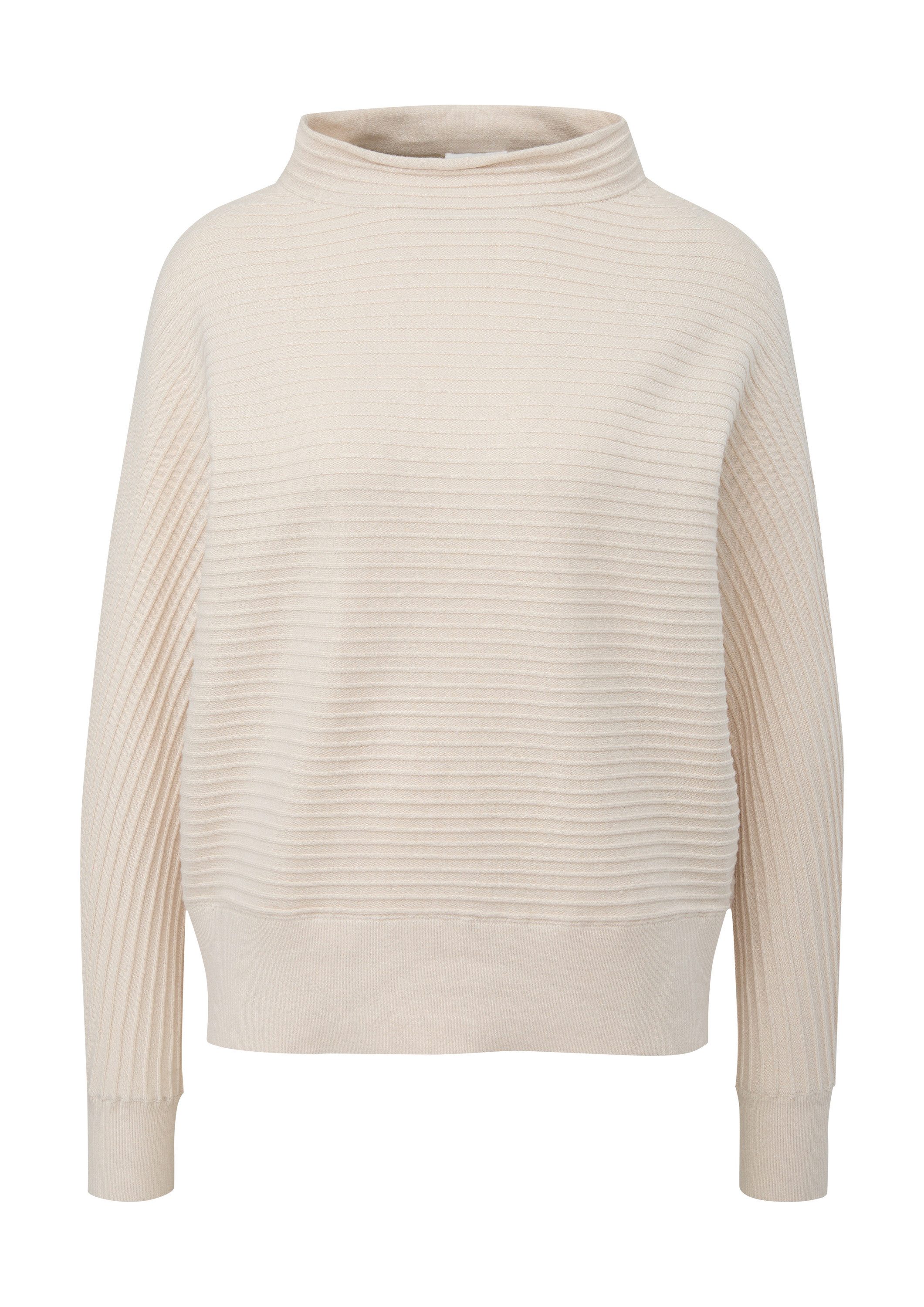 s.Oliver Longpullover Strickpullover Strickpullover mit Fledermausärmeln günstig online kaufen