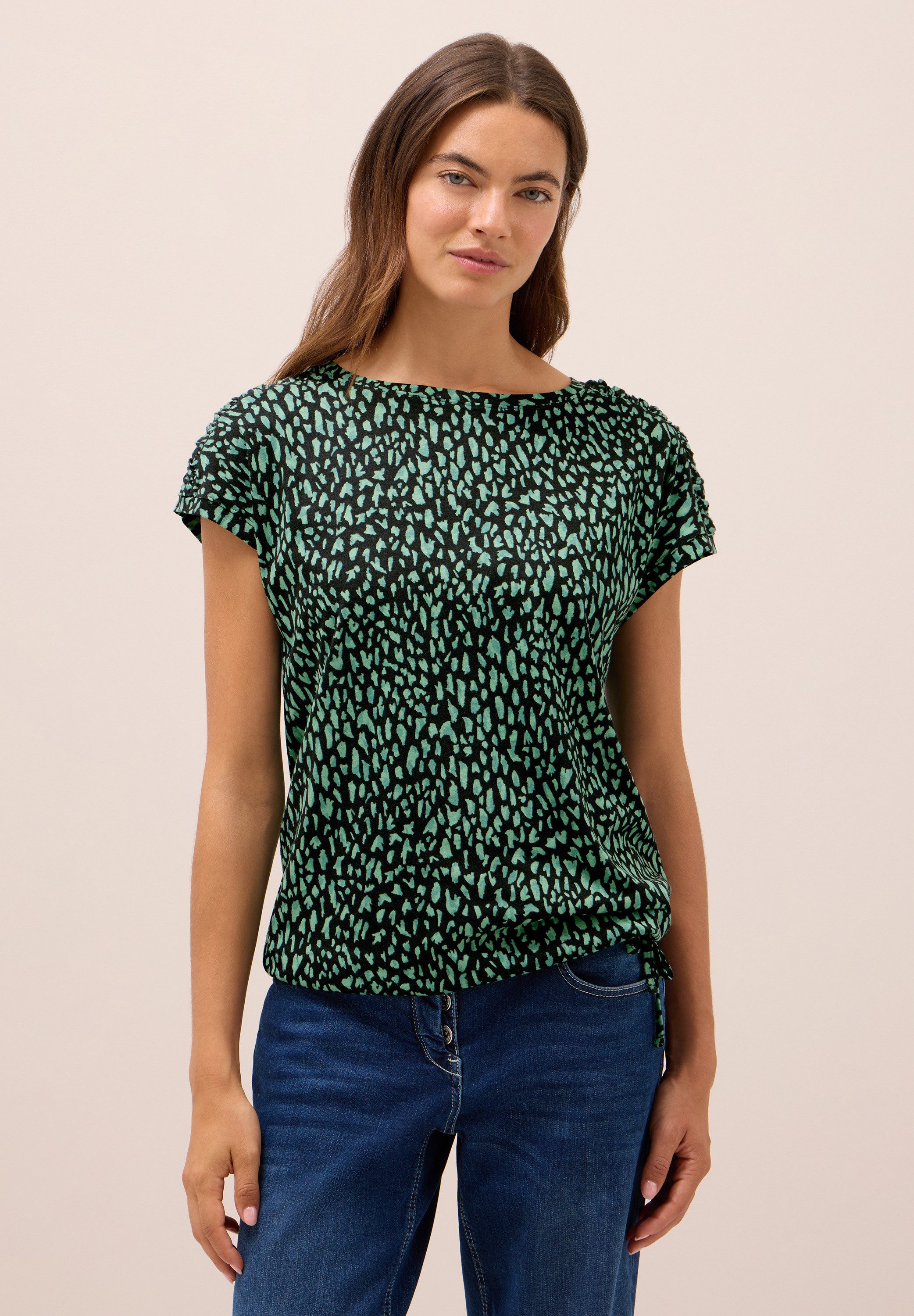 CECIL T-Shirt im soften Baumwoll-Mix