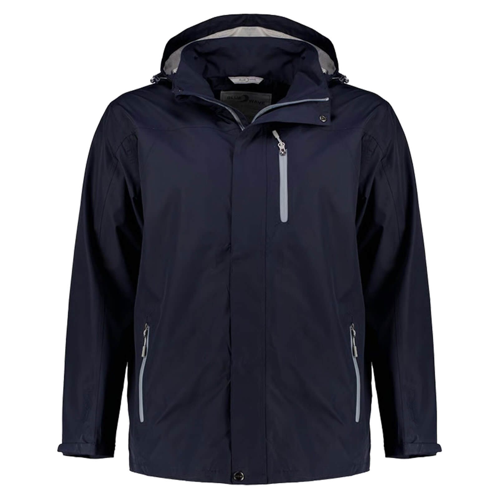 Blue Wave Funktionsjacke Jupp Herren Outdoor-Jacke Jupp mit Kapuze - Wasserdicht und winddicht