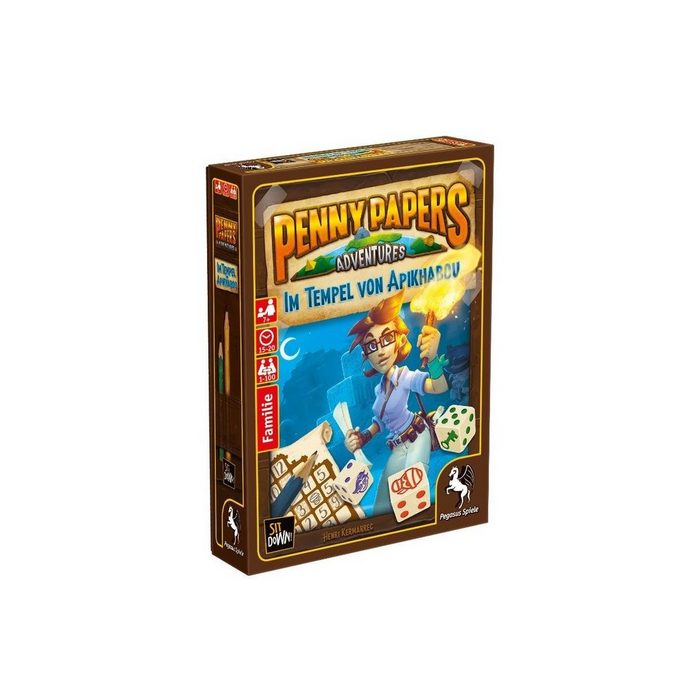 Pegasus Spiele Spiel 17650G - Penny Papers Adventures: Im Tempel von...